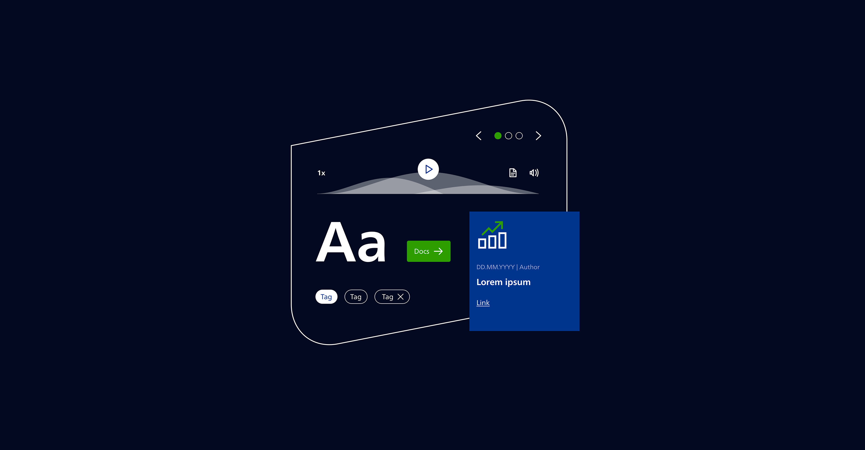 Solid Design System landing page illustration